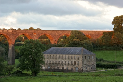 Viaduct and Flax Mill